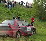 Vilniaus ralyje &ndash; Daunoravičių ekipažo incidentas