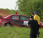 Vilniaus ralyje &ndash; Daunoravičių ekipažo incidentas