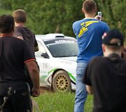 Vilniaus ralyje &ndash; Daunoravičių ekipažo incidentas