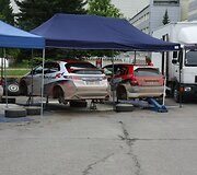 Vilniaus ralis 2011: Serviso zona