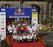 WRC etapo Vokietijoje nugalėtojas - Sebastienas Ogier