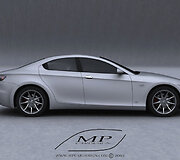 &bdquo;MP Car Design&ldquo; sukurtas &bdquo;Alfa Romeo Orazio Satta&ldquo; kupė automobilis