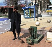 Žydelis siūlė pasisverti ant itin tikslių svarstyklių. 