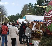 Akimirka i&scaron; renginio &bdquo;Žemaičių amatų dienos&rdquo;. 