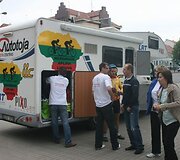Pasiruo&scaron;imas žygiui aplink Lietuvą.