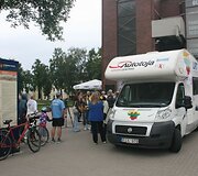 Pasiruo&scaron;imas žygiui aplink Lietuvą.