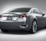 Niujorkas 2008: pristatytas &bdquo;Suzuki Kizashi 3 Concept&ldquo;