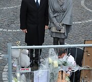 Belgijos princas Philippe'as (kairėje) ir Belgijos princesė Mathilde