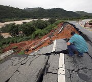 Žemės nuo&scaron;liauža Brazilijoje