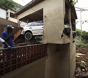 Žemės nuo&scaron;liaužos padariniai Brazilijoje