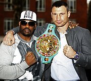 Dereckas Chisora ir Vitalijus Kličko