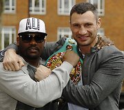 Dereckas Chisora ir Vitalijus Kličko