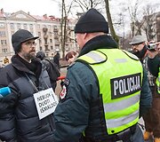 Elgetavimo akcija Vilniuje