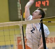 Tinklinio rungtynių akimirka