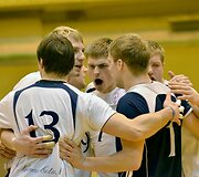 Tinklinio rungtynių akimirka