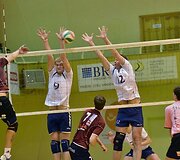 Tinklinio rungtynių akimirka