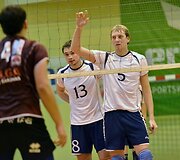 Tinklinio rungtynių akimirka