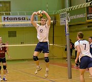 Tinklinio rungtynių akimirka