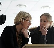 Laima Janu&scaron;onytė ir Donata Rim&scaron;aitė