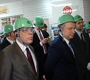 Andrius Kubilius &bdquo;Hitachi Works&ldquo; gamykloje