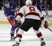 Derekas Stepanas ir Dainius Zubrus