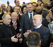 Vladimiras Putinas ir Stanislavas Govorukhinas