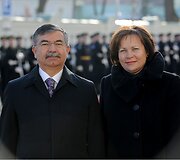 Ismetas Yilmazas ir Rasa Juknevičienė