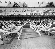 Danijos gimnastų pasirodymas 1912-ųjų vasaros olimpinėse žaidynėse
