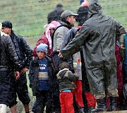 Sirijos pabėgėliai prie Turkijos sienos