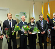 Apdovanojimų akimirka