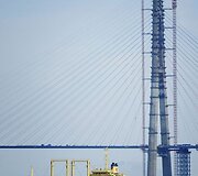 Tilto į Rusų salą statybos