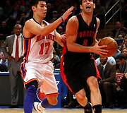 Jeremy Linas ir Jose Calderonas