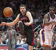 Andrea Bargnani ir Amare'as Stoudemire'as