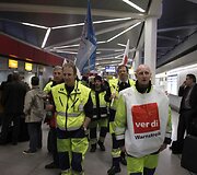 Oro uosto darbuotojų streikas Vokietijoje