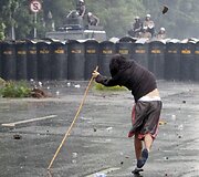 Protestas Džakartoje