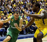 &Scaron;arūnas Jasikevičius ir Sofoklis Schrtsanitis