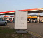 Degalinėje nėra dyzelio 