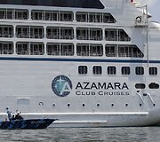 &bdquo;Azamara Quest&ldquo; kruizinis laivas Malaizijoje