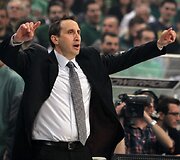 Tel Avivo &bdquo;Maccabi&ldquo;  treneris Davidas Plattas