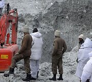 Pakistane lavina užgriuvo karinę stovyklą.