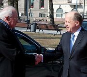 Nikolajus Azarovas ir Andrius Kubilius