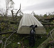 Tornado padariniai 