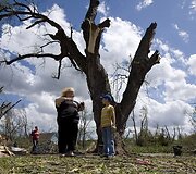 Tornado padariniai 