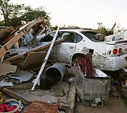 Tornado padariniai 