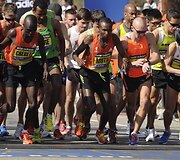 Bostono maratono akimirka