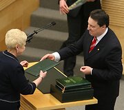Artūras Melianas ir Irena Degutienė 