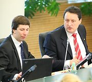 Antanas Nedzinskas ir Artūras Melianas