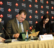 Spaudos konferencijos akimirka