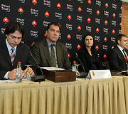 Spaudos konferencijos akimirka