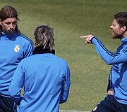 Madrido &bdquo;Real&ldquo; futbolininkų treniruotė